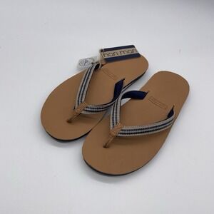 Hari Mari Women's‎ Fields Puebla Navy Size 6 Memory Foam Flip Flops